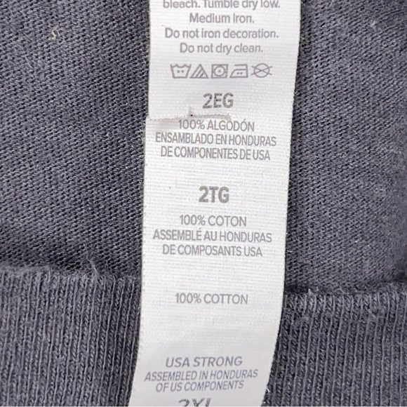 2XL Succulent Tee What The Flucculent Graphic Tee Dark Grey/Black Tshirt - Picture 13 of 13